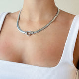 Collar Vero Heart Silver