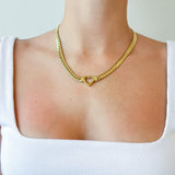 Collar Vero Heart Gold