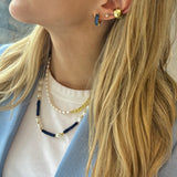 Aretes Diana Zafiro