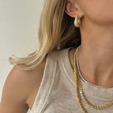 Aretes Tezia Gold