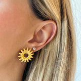 Aretes Girasol