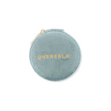 Joyero Terciopelo Circular Chico Verde Menta