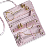 Joyero Terciopelo Sobre Rosa