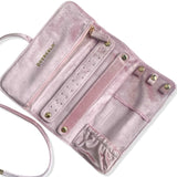 Joyero Terciopelo Sobre Rosa