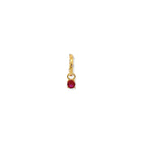 Piercing Ruby Hoop
