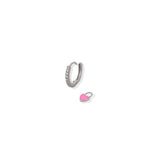 Piercing Tifa Pink Silver