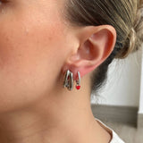 Piercing Tifa Red Silver