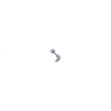 Piercing Luna Silver