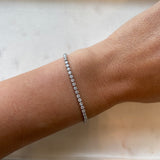 Pulsera Tennis Mia Silver