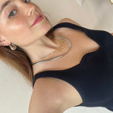 Aretes Baggie Silver