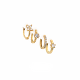 Aretes Sari Set