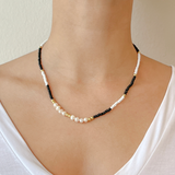 Collar Bicolor Pearls