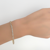 Pulsera Tennis Gold
