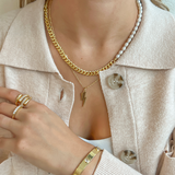 Collar Mix Nacar Gold